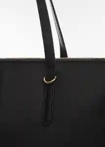 Bolso G Julia Negro Mujer Mango
