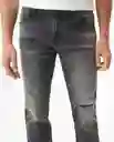 Jean Skinny Fit-Rider Gris Grafito Ultraoscuro 34/32 Chevignon