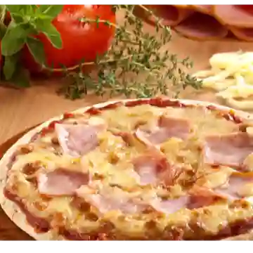 Pizzeta Jamón y Queso