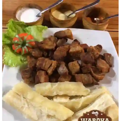 Porción de Chicharrón
