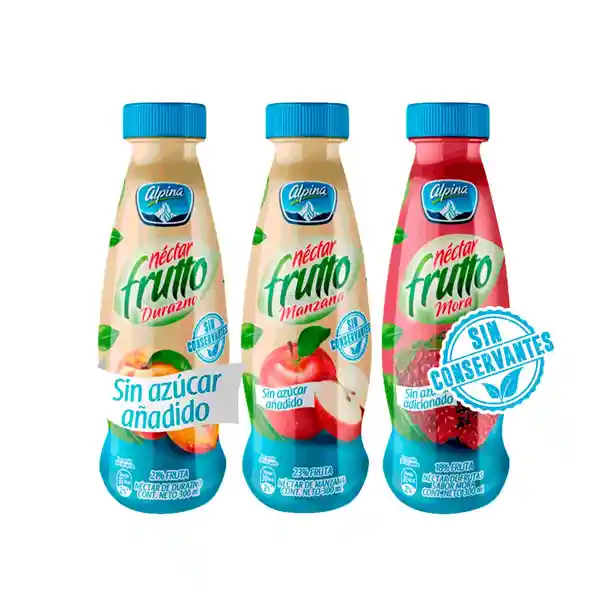 Nectar Frutto Mora Manzana Durazno Light