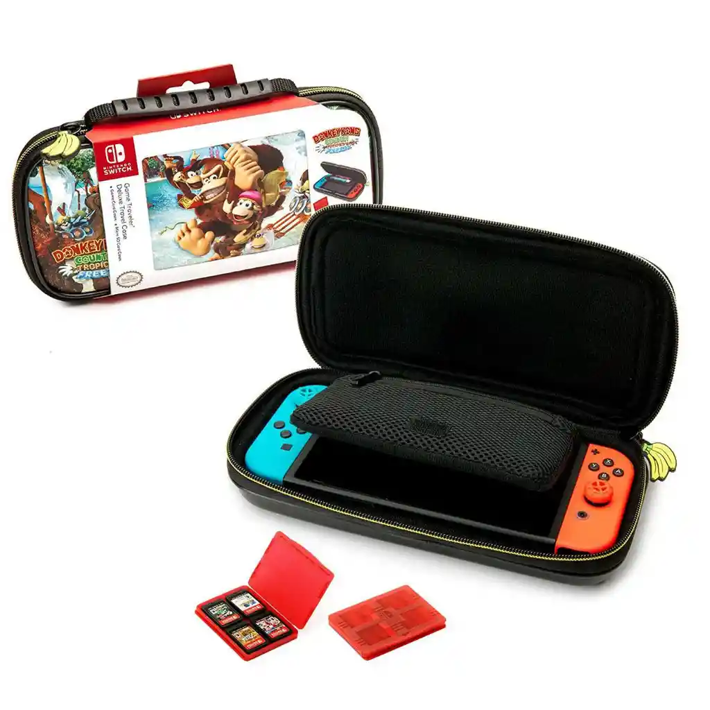 Nintendo Switch Estuche Duro Donkey Kong Tropical Freeze RDs