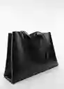 Bolso G Bello Negro Talla 99 Mujer Mango