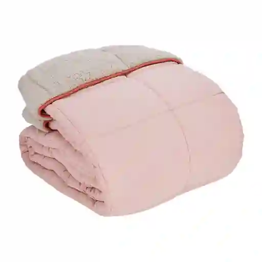 Cobertor Cordero Liso Rosado Sencillo Diseño 0019 Casaideas