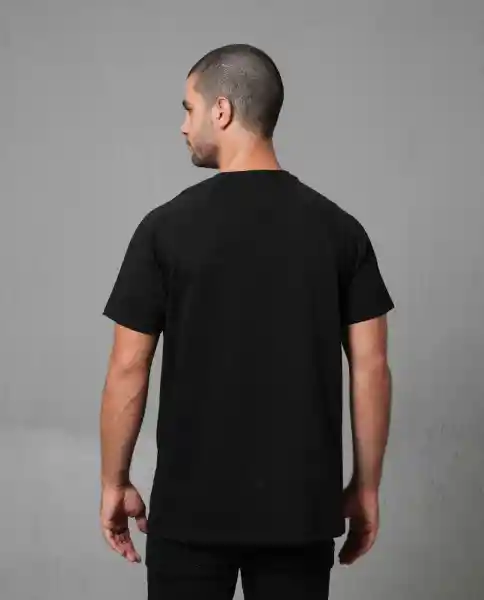 Camiseta Hombre Negro M 102G014_NEG194007 Rifle