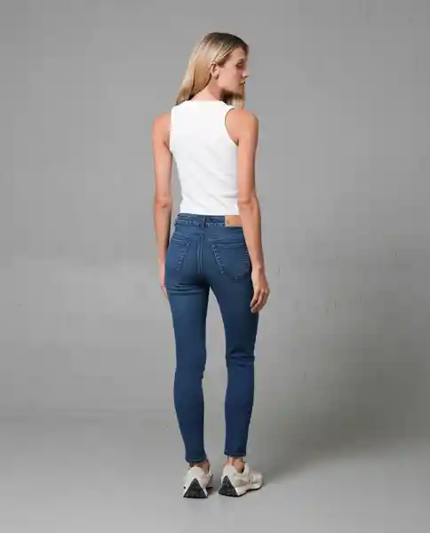 Jean Mujer Azul Talla 10 232G004 Rifle