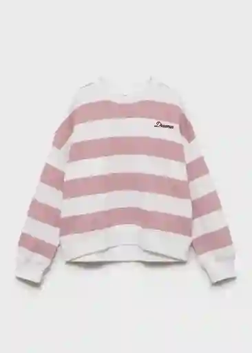 Buzo Sudadera Dreamer Rosa Talla 10 Niña Mango