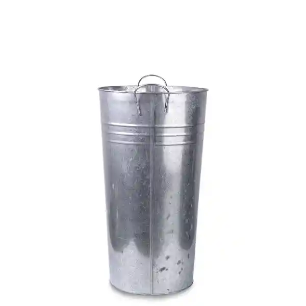 Balde Galvanizado 25 x 45 cm Ambiente Gourmet