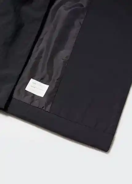 Abrigo Enola Negro Talla 14 Niña Mango