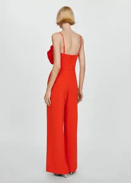 Mono Amapola Rojo Talla L Mujer Mango