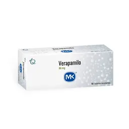 Verapamilo Mk (80 Mg)