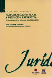 Responsabilidad penal y detención preventiva. El proceso penal en Colombia-Ley 906 de 2004