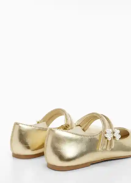 Zapatos Aila-A Niñas Oro Talla 31 Mango