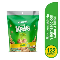 La Especial Maní Kraks con Sabor a Limón