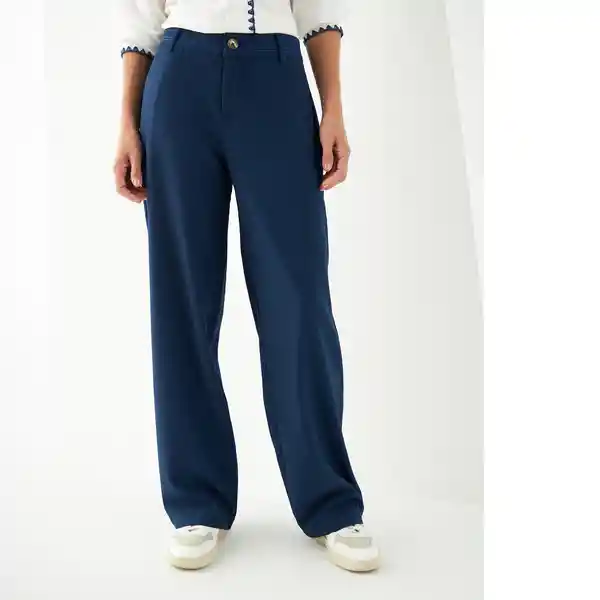 Pantalón Azul Talla 8 194024 631F003 Esprit