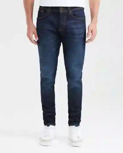 Jean Super Slim Fit Rider Azul Clásico Talla 30 / 32 Chevignon