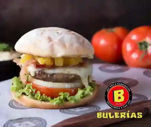 Hamburguesa hawaiana