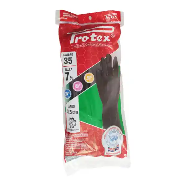 Protex Guantes Para Loza C-35 Talla 7 1/2