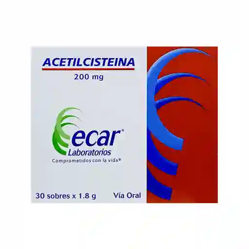 Ecar Acetilcisteina (200 mg)