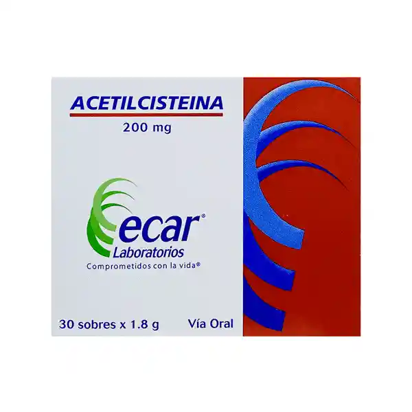 Ecar Acetilcisteina (200 mg)