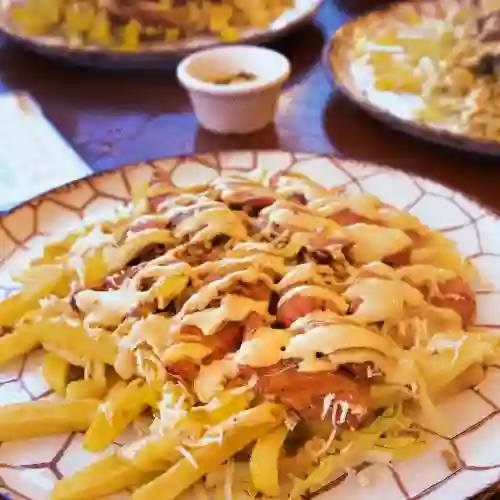 Salchipapa Sencilla