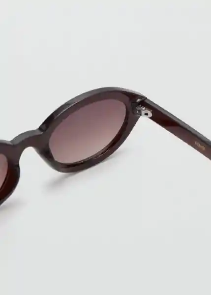 Gafas de Sol Flor Marrón Talla 99 Mujer Mango