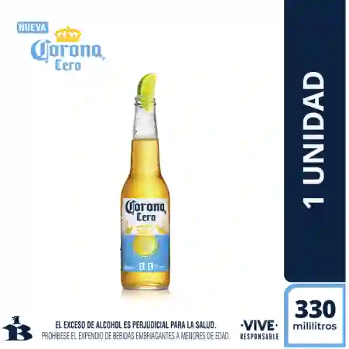 Cerveza Corona Cero Botella 330 ml