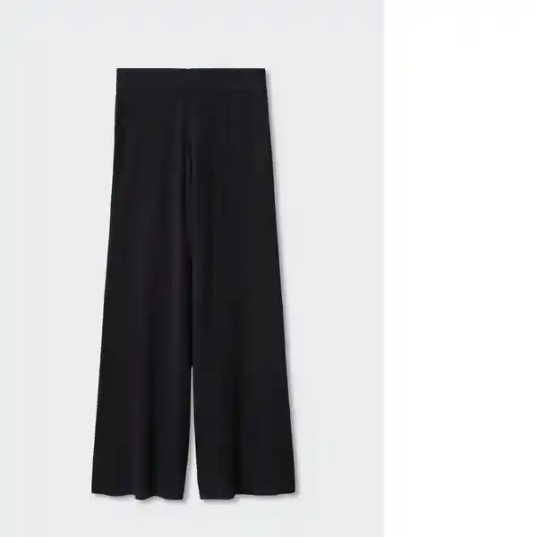 Pantalón Vieira Negro Talla L Mujer Mango