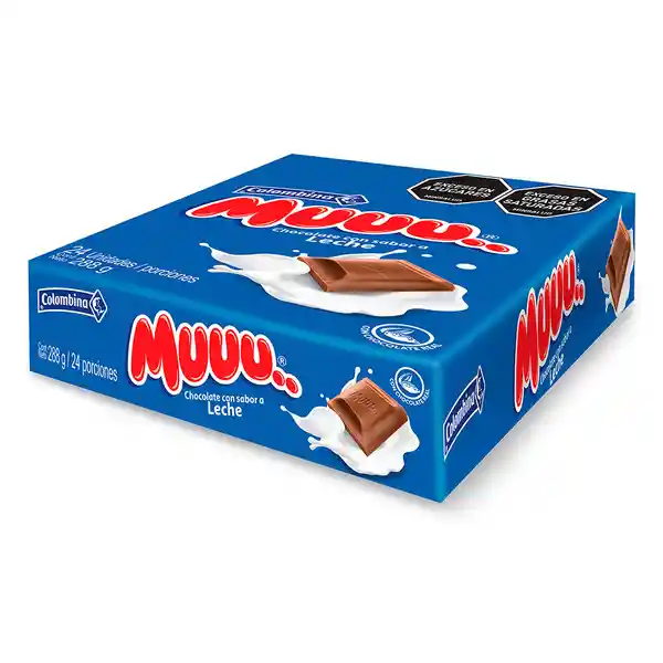 Chocolatina Muuu Leche 12 g