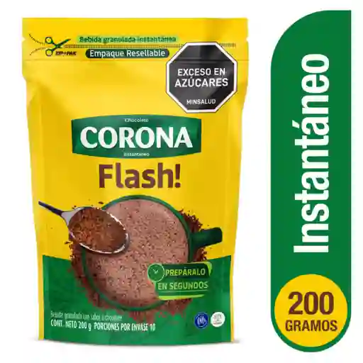 Corona Chocolate Instantaneo Flash