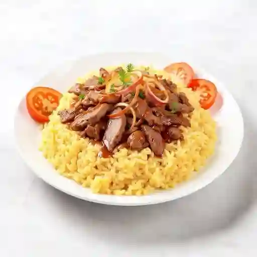 Risotto de Lomo Saltado