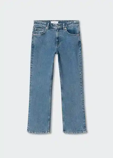 Jeans Kylie Tejano Medio Talla 46 Mujer Mango