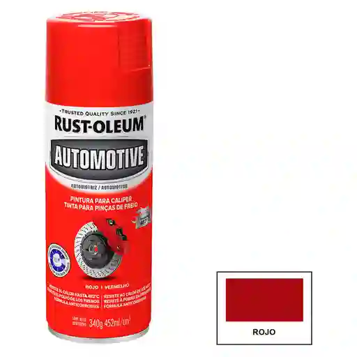 Rust-Oleum Pintura Para Caliper Rojo Brillante