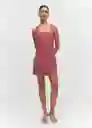 Vestido Bosco-H Rosa Talla S Mujer Mango