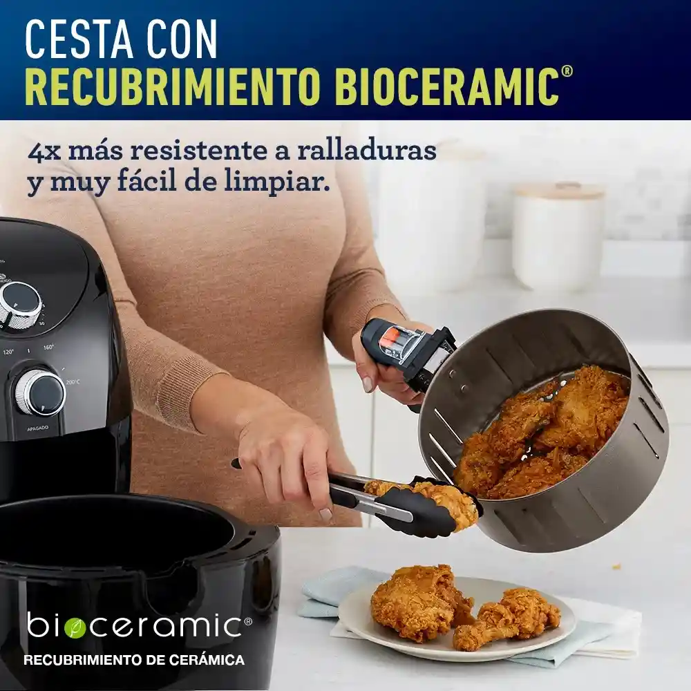 Oster Canastilla Bioceramic Con Mango Freidora