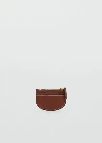 Tarjetero P Marais Cuero Talla 99 Mujer Mango