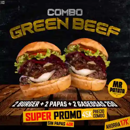 Combo Green Beef