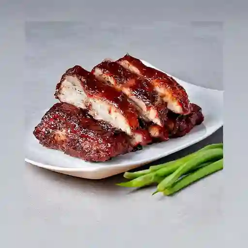 Combo Costillas Bbq + Coca Cola Zero 235 ml