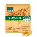 Palmolive Jabón en Barra Avena y Azúcar Morena de 110 g