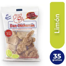 Don Chicharron Snack Chicharrón de Cerdo Sabor a Limón sin Carbohidratos