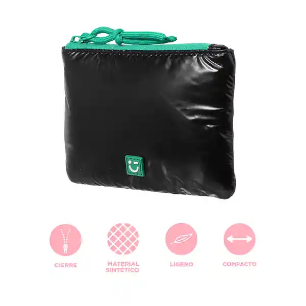 Bolso Multiuso Negro Serie Miniso