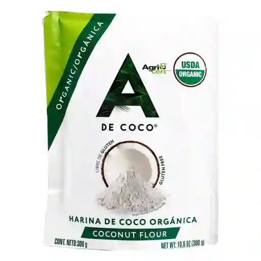 Harina Coco Organica A De Coco 300 Gr