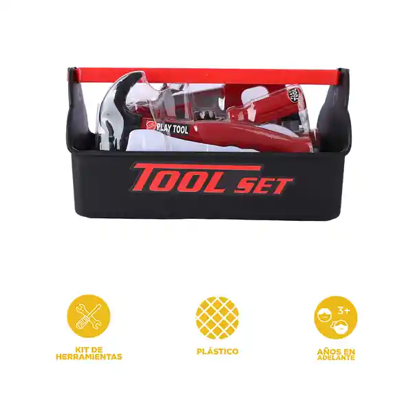 Caja de Herramientas B Serie Roja Miniso