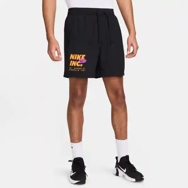 Nike Short Df Form 7ul Gx Para Hombre Negro Talla L