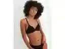 American Eagle Brasier Aerie Real Sunnie Flores Negro 34 C