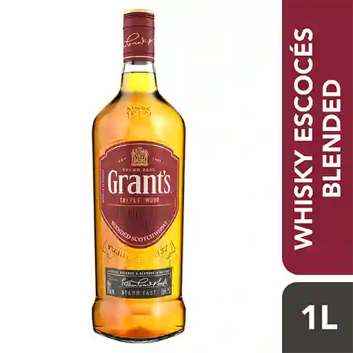  Grant's Whisky Escocés Blended Triple Wood