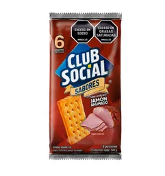 Club Social Galleta Salada Jamón