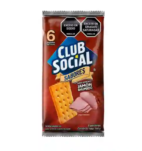 Club Social Galleta Salada Jamón