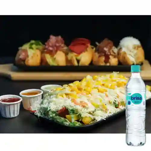 Combo Papas Lokas Ranchera + Brisa Sin Gas 600ML