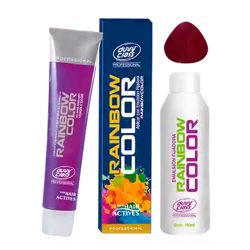 DUVY CLASS Tinte Vision Color Rainbow Rojo N. R66 60 G